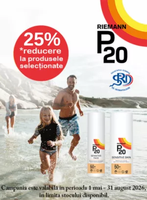 Promotie cu 25% reducere la Riemann P20