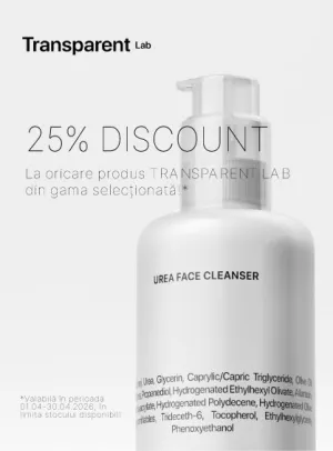 Promotie cu 25% reducere la Transparent Lab