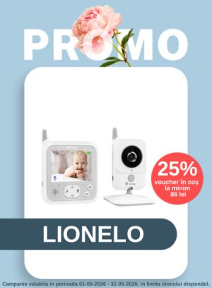 Promotie cu 25% voucher aplicat in cos la Lionelo