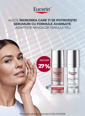 Promotie cu 27% reducere la Eucerin