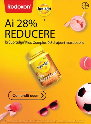 Promotie cu 28% reducere la Supradyn Kids Complex - Ziua Copilului