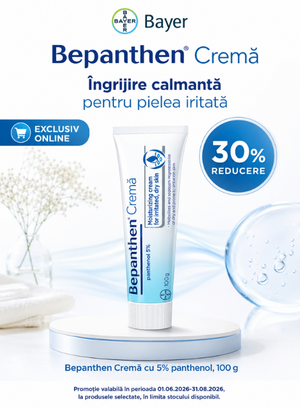 Promotie cu 30% reducere la Bepanthen Crema Bayer
