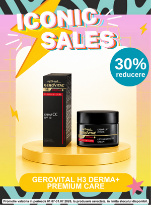 Promotie cu 30% reducere la Gerovital H3 Derma+ Premium Care - Iconic Sales