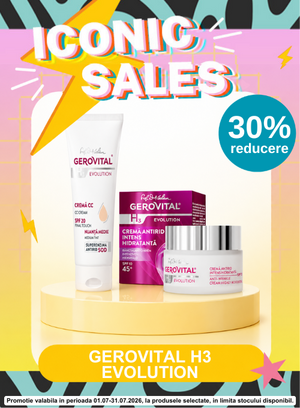 Promotie cu 30% reducere la Gerovital H3 Evolution - Iconic Sales