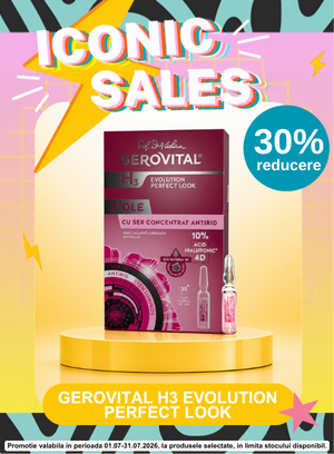 Promotie cu 30% reducere la Gerovital H3 Evolution Perfect Look - Iconic Sales