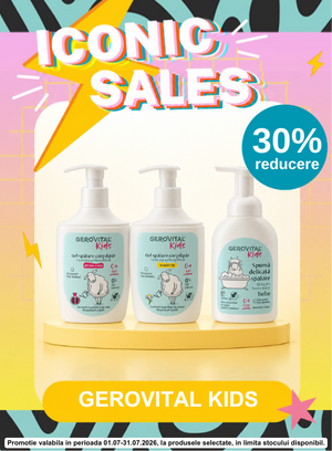 Promotie cu 30% reducere la Gerovital Kids - Iconic Sales