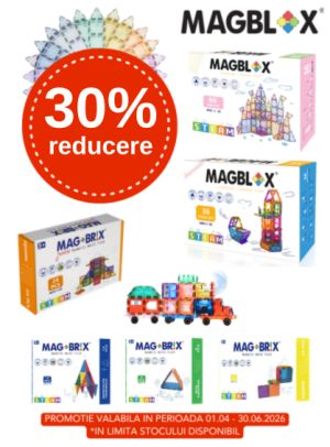 Promotie cu 30% reducere la Magblox