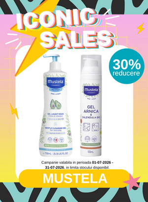 Promotie cu 30% reducere la Mustela - Iconic Sales