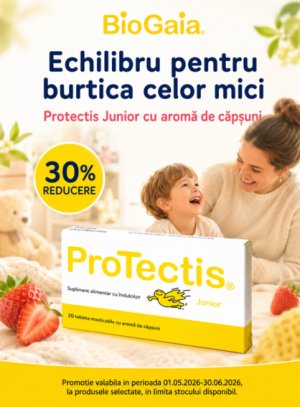 Promotie cu 30% reducere la Protectis 20 tablete 