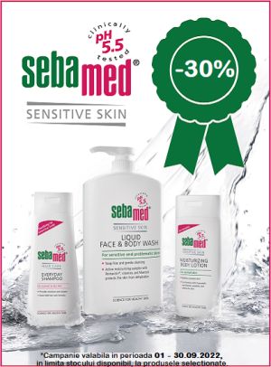 Promotie cu 30% reducere la Sebamed