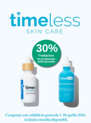 Promotie cu 30% reducere la Timeless Skin Care