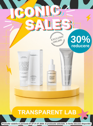 Promotie cu 30% reducere la Transparent Lab - Iconic Sales