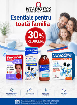 Promotie cu 30% reducere la Vitabiotics