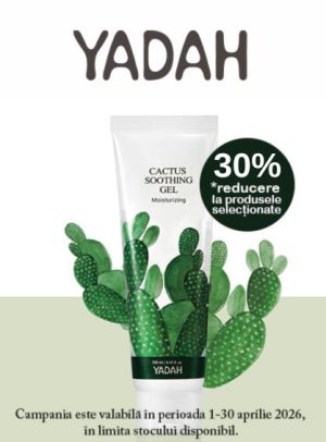 Promotie cu 30% reducere la Yadah