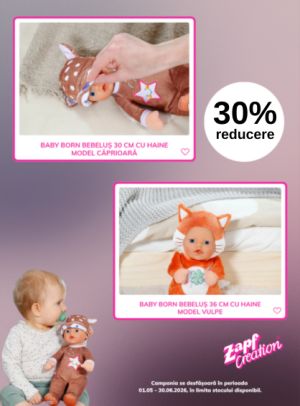 Promotie cu 30% reducere la Zapf