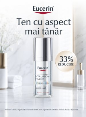 Promotie cu 33% reducere la Eucerin