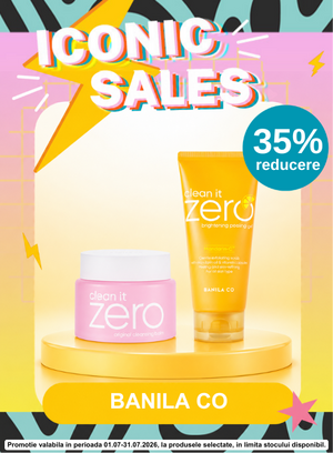 Promotie cu 35% reducere la Banila Co - Iconic Sales