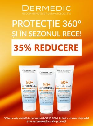 Promotie cu 35% reducere la Dermedic