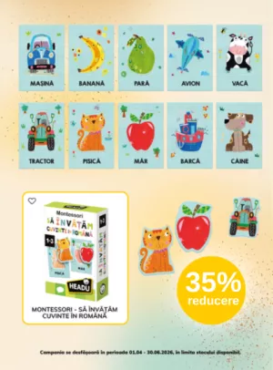 Promotie cu 35% reducere la Headu