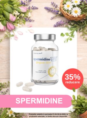 Promotie cu 35% reducere la Spermidine