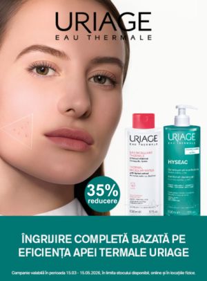 Promotie cu 35% reducere la Uriage