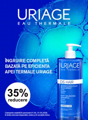 Promotie cu 35% reducere la Uriage D.S