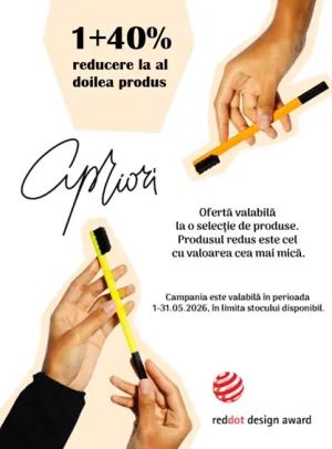 Promotie cu 40% reducere la al doilea produs Apriori