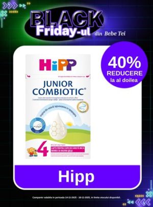 Promotie cu 40% reducere la al doilea produs Hipp