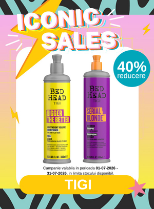 Promotie cu 40% reducere la Tigi - Iconic Sales