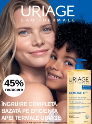 Promotie cu 45% reducere la Uriage Xemose