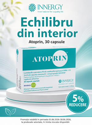 Promotie cu 5% reducere la Innergy