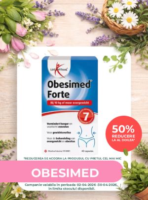 Promotie cu 50% reducere la al doilea produs Obesimed