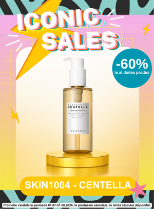 Promotie cu 60% reducere la al doilea produs Identic Ulei de curatare pentru ten Centella Madagascar, 200 ml, Skin1004 - Iconic Sales