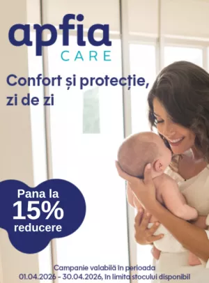 Promotie cu pana la 15% reducere la Apfia Care