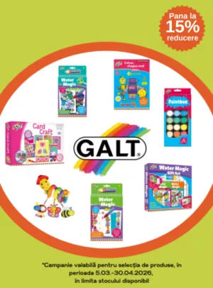 Promotie cu pana la 15% reducere la Galt