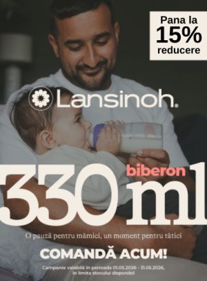 Promotie cu pana la 15% reducere la Lansinoh