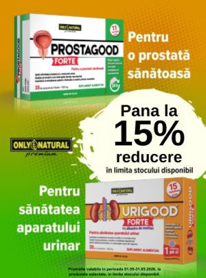 Promotie cu pana la 15% reducere la Only Natural
