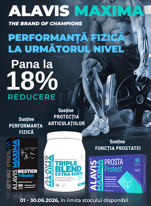 Promotie cu pana la 18% reducere la Alavis Maxima