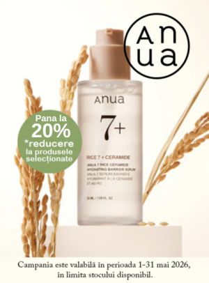 Promotie cu pana la 20% reducere la Anua