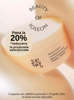 Promotie cu pana la 20% reducere la Beauty Of Joseon