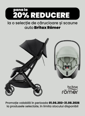 Promotie cu pana la 20% reducere la Britax Romer