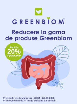 Promotie cu pana la 20% reducere la Greenbiom