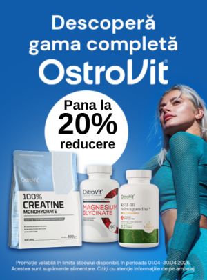 Promotie cu pana la 20% reducere la Ostrovit