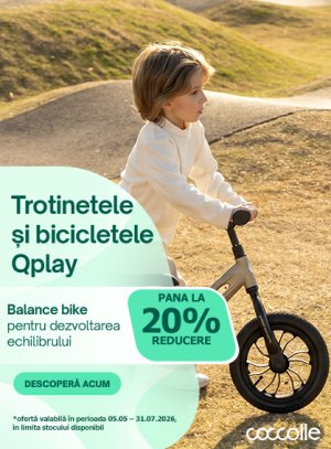 Promotie cu pana la 20% reducere la Qplay Trotinete si Biciclete