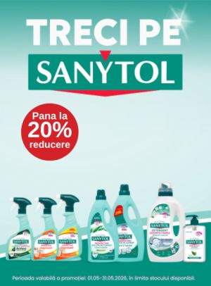 Promotie cu pana la 20% reducere la Sanytol