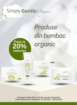 Promotie cu pana la 20% reducere la Simply Gentle