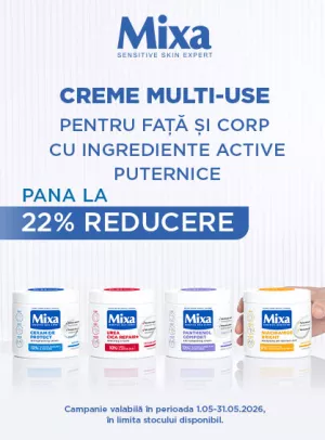 Promotie cu pana la 22% reducere la Mixa