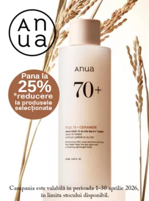 Promotie cu pana la 25% reducere la Anua