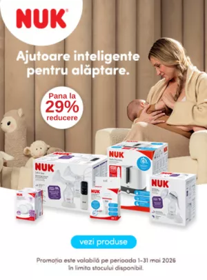 Promotie cu pana la 29% reducere la Nuk