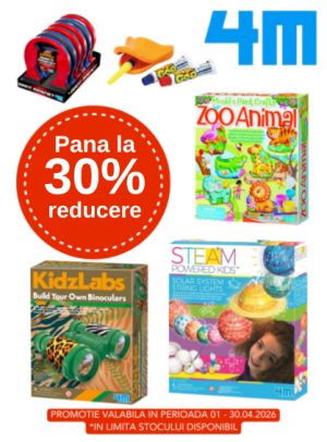 Promotie cu pana la 30% reducere la 4M